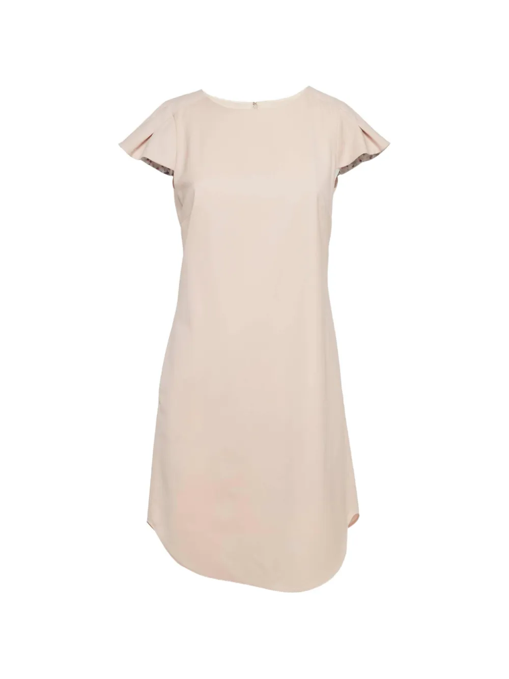 Emporio Armani Pre-Owned cap-sleeve mini dress - Toni neutri