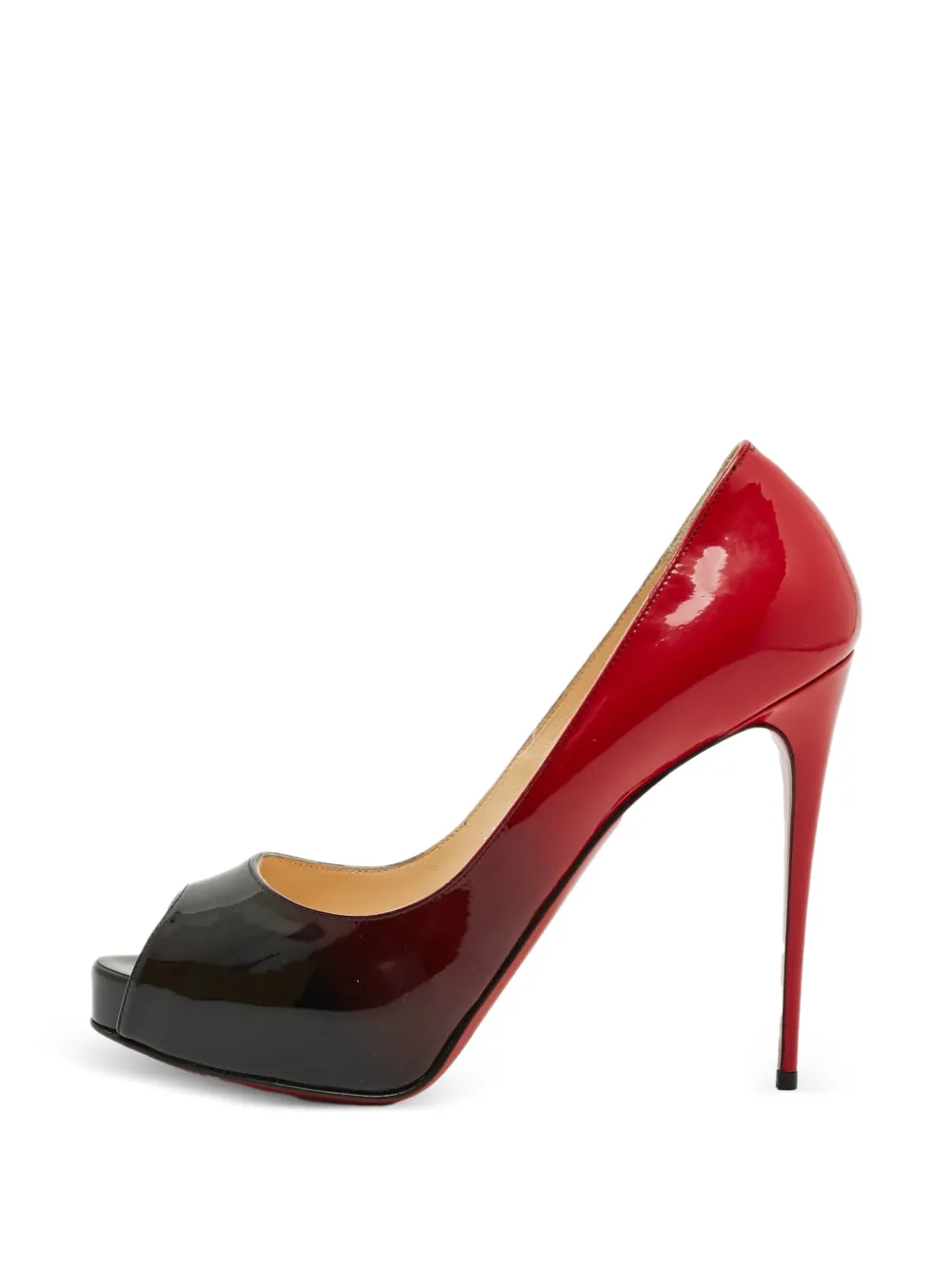 Christian Louboutin Pre-Owned Lady Peep peep-toe pumps - Rot