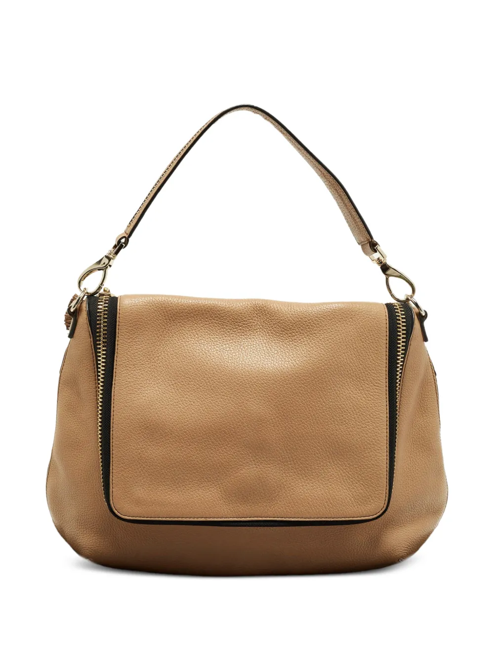 Anya Hindmarch leather shoulder bag - Marrone