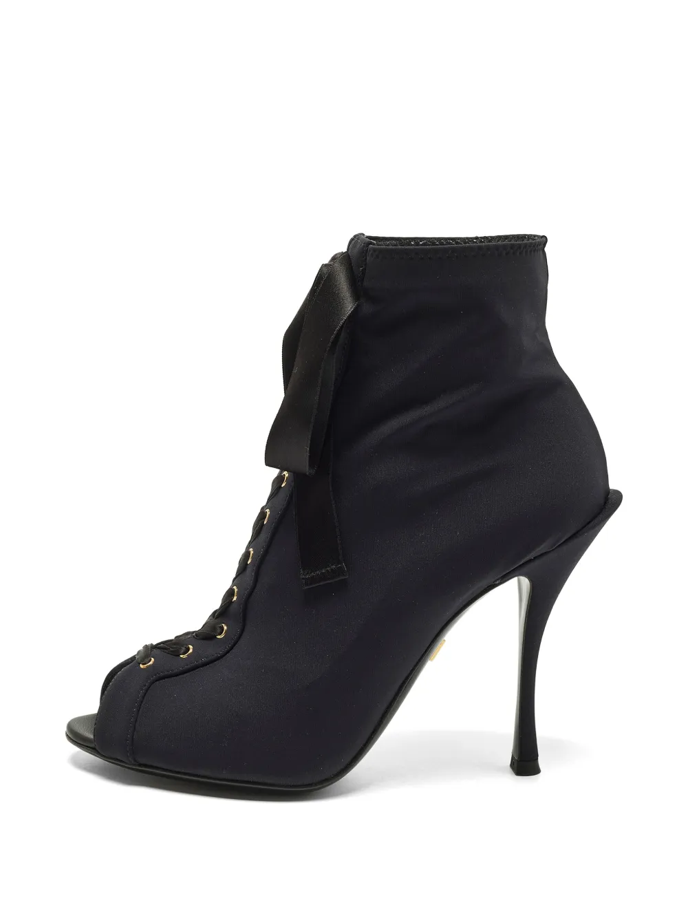 Dolce & Gabbana Pre-Owned peep-toe high-heel sandals - Schwarz