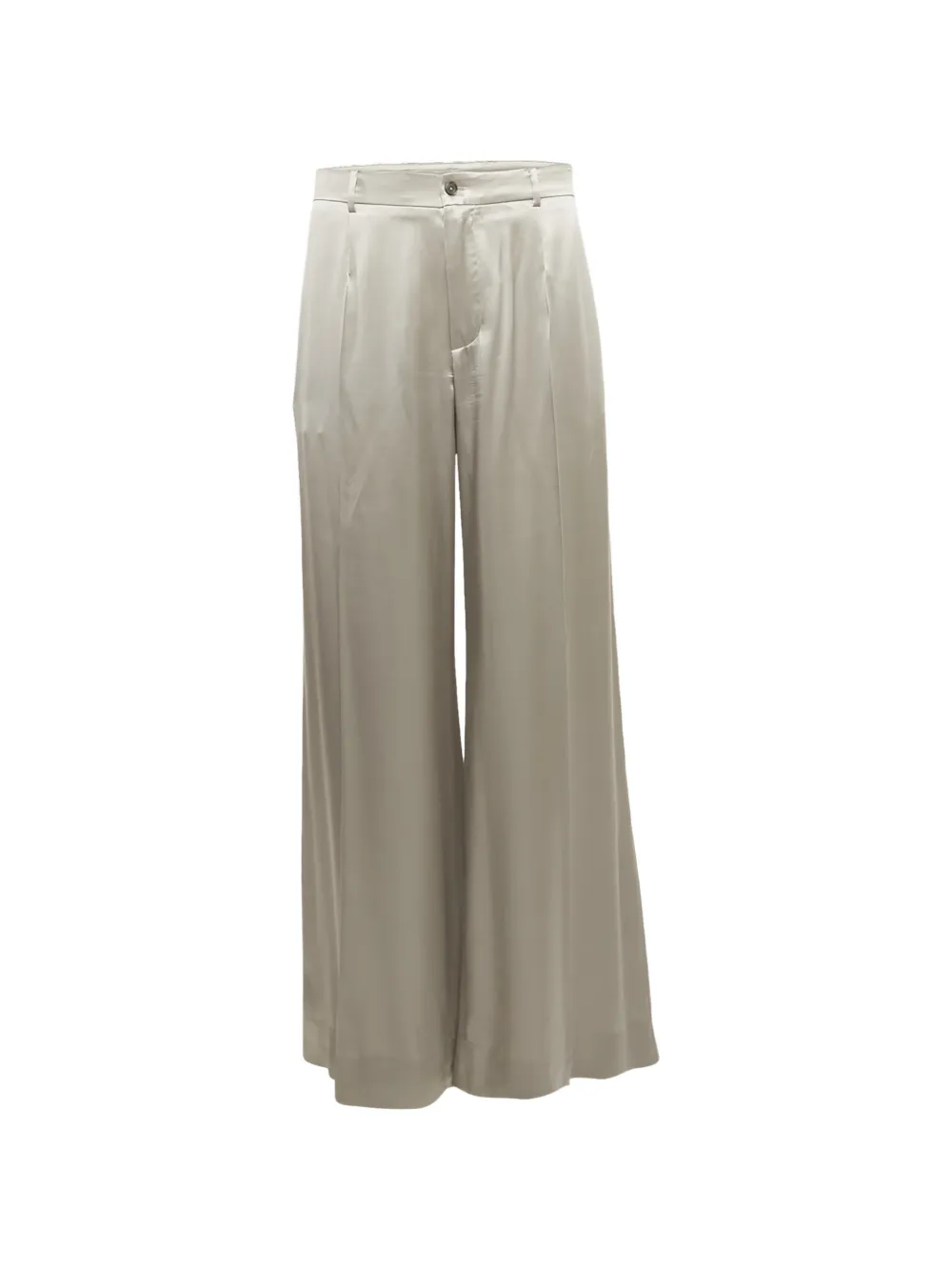 Dolce & Gabbana Pre-Owned wide-leg silk trousers - Grigio