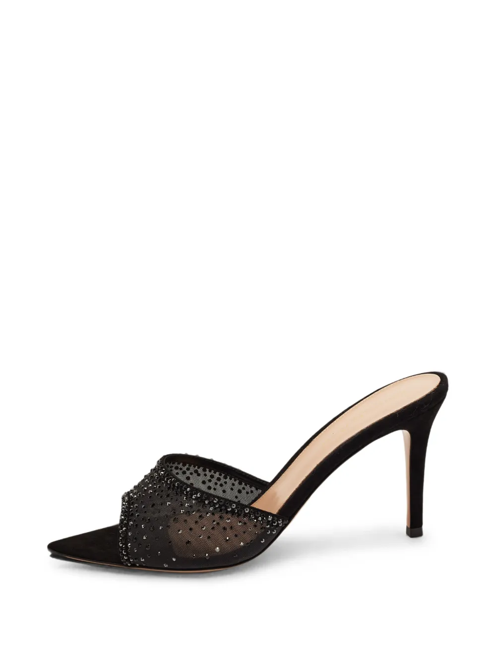 Gianvito Rossi Rania mesh mules - Schwarz
