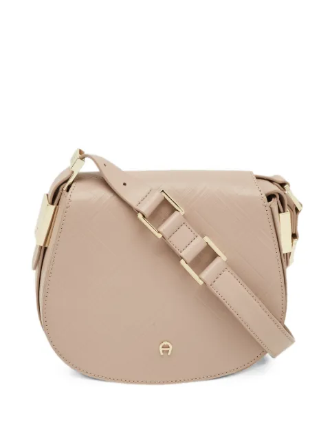 Aigner Vintage Vittoria leather shoulder bag