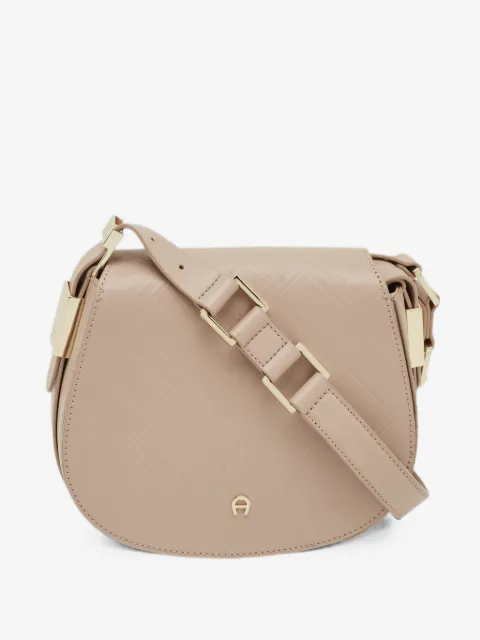 Aigner Vintage Vittoria leather shoulder bag
