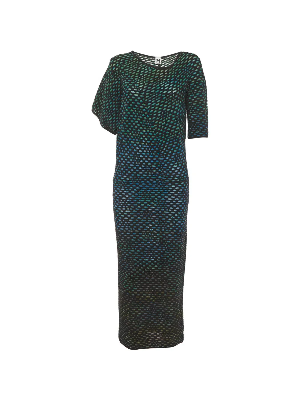 Missoni Pre-Owned Abito lungo a maniche corte - Nero