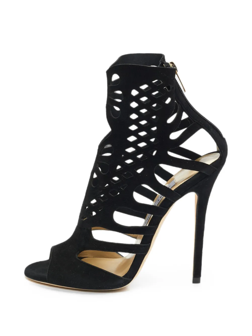 Jimmy Choo Pre-Owned Imogen Sandalen mit Cut-Out - Schwarz
