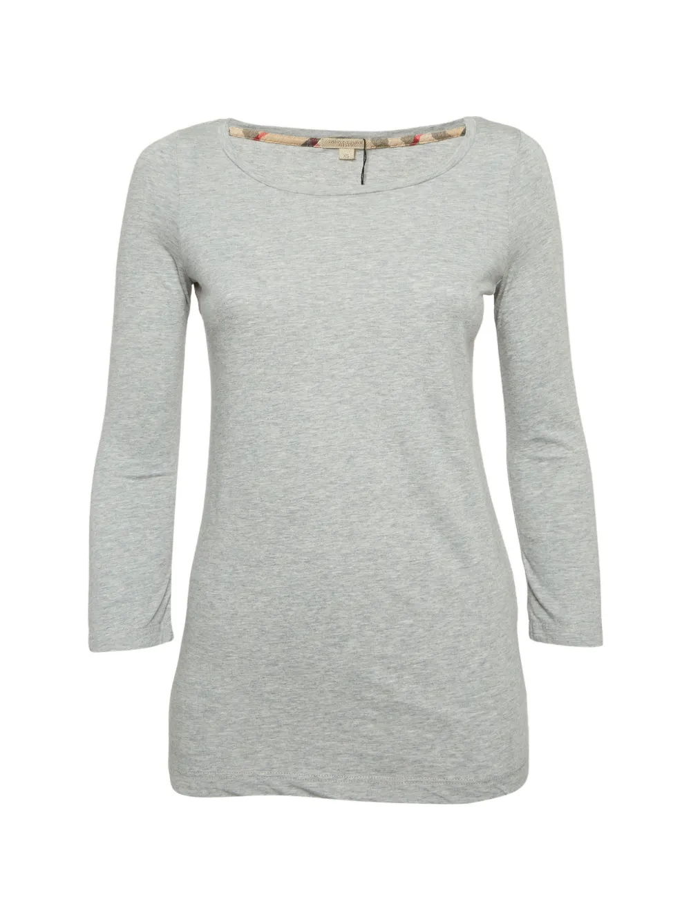 Burberry Pre-Owned T-shirt a maniche lunghe - Grigio