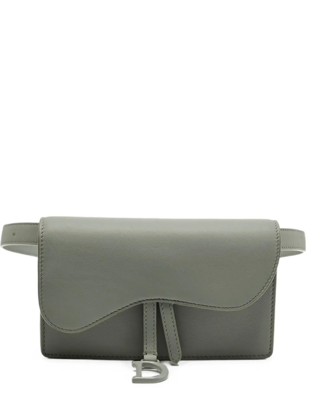 Christian Dior Pre-Owned Saddle leather belt bag - Grigio