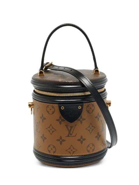 Louis Vuitton Pre-Owned Cannes Monogram Reverse Canvas-Beuteltasche