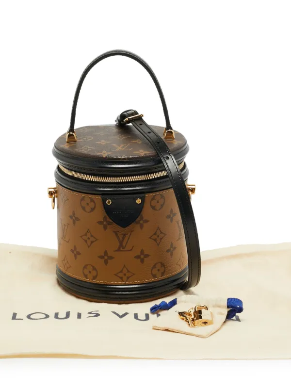 Louis Vuitton Pre-Owned カンヌ モノグラム リバース バケットバッグ
