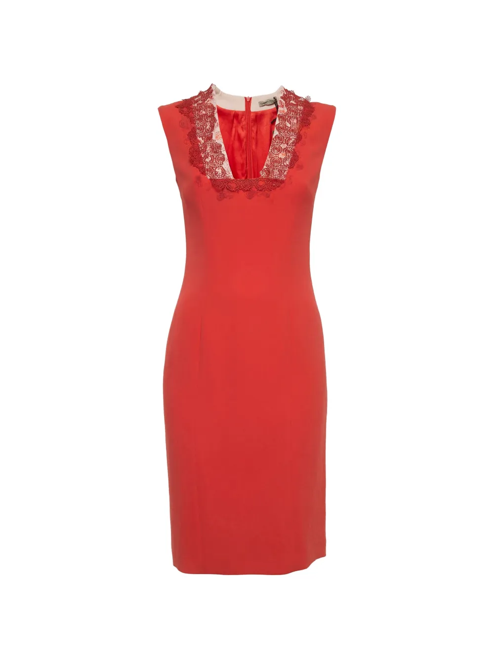Bottega Veneta Pre-Owned sleeveless midi dress - Rosso