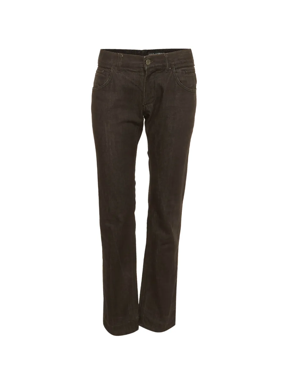 Dolce & Gabbana Pre-Owned slim-fit denim jeans - Nero
