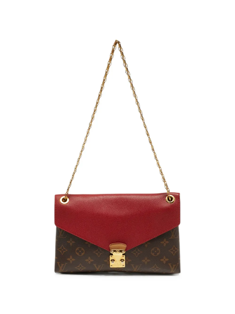 Louis Vuitton Pre-Owned 2015 Pallas Chain Monogram-canvas handbag - Marrone