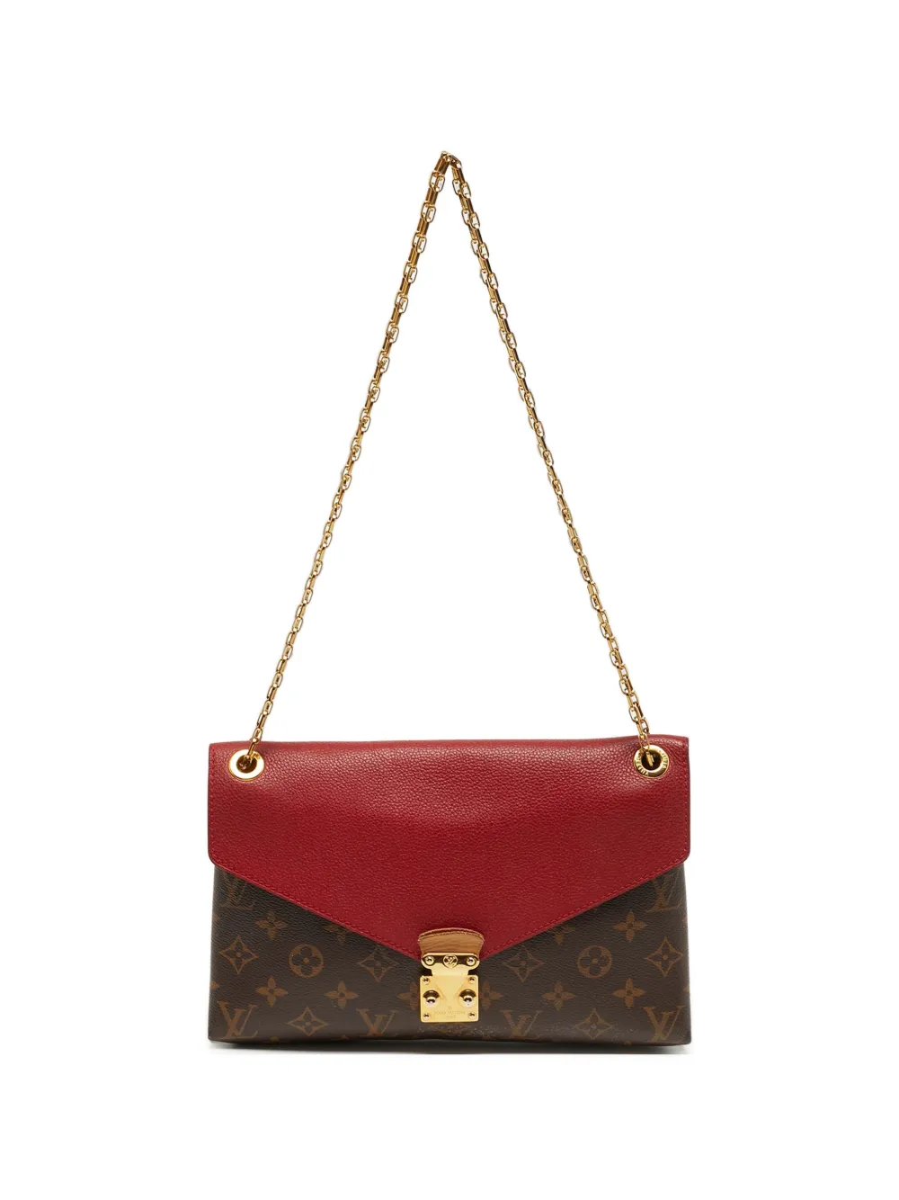 Louis Vuitton Pre-Owned 2015 Pallas Chain Monogram-canvas handbag - Marrone