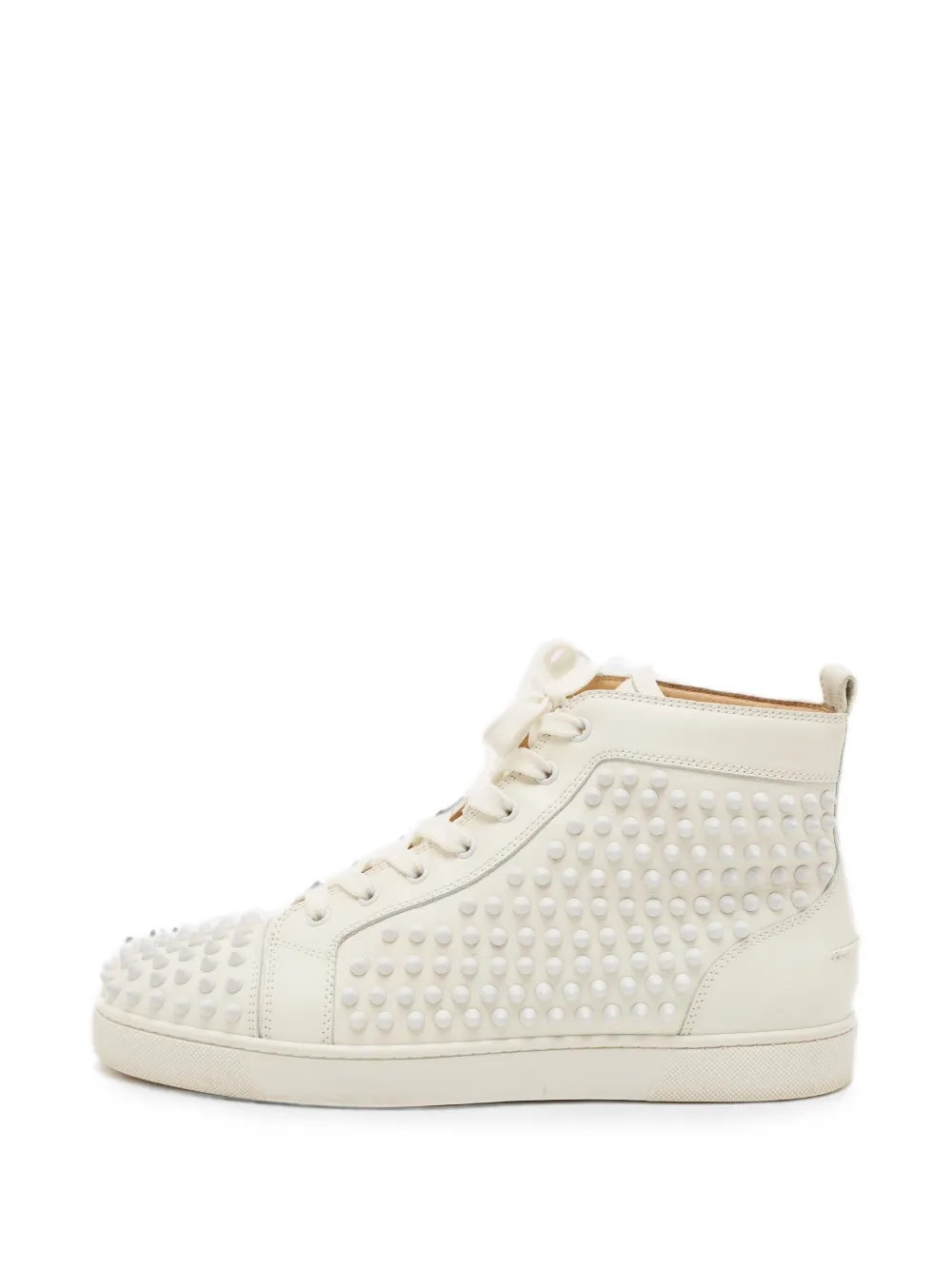 Christian Louboutin Pre-Owned Louis Spikes high-top sneakers - Weiß