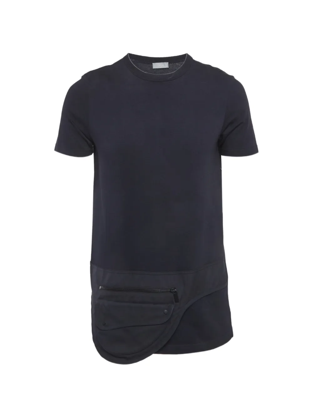 Christian Dior Pre-Owned Saddle zip-pocket T-shirt - Blu