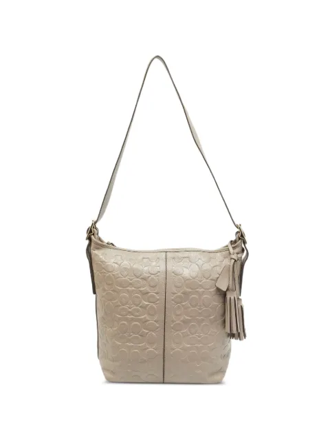Coach Legacy tassel shoulder bag