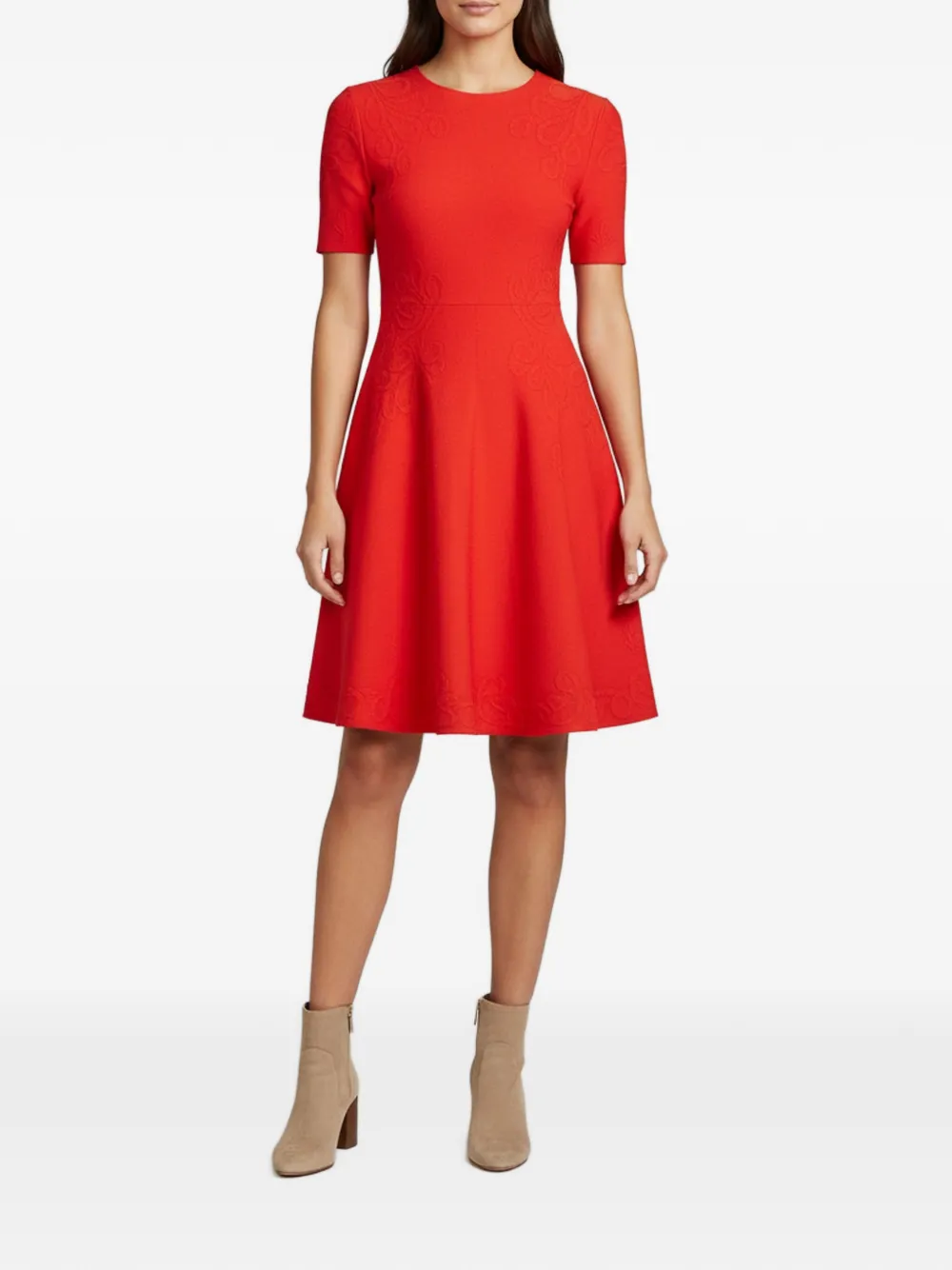 Alexander McQueen Pre-Owned flared midi dress