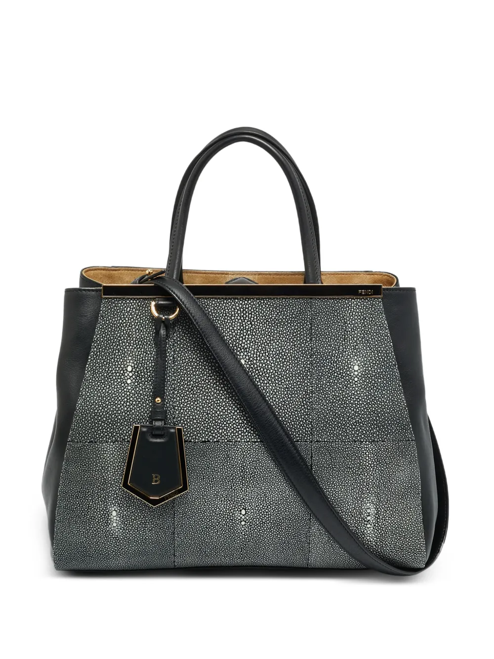 Fendi Pre-Owned 2013 2Jours tote bag - Black