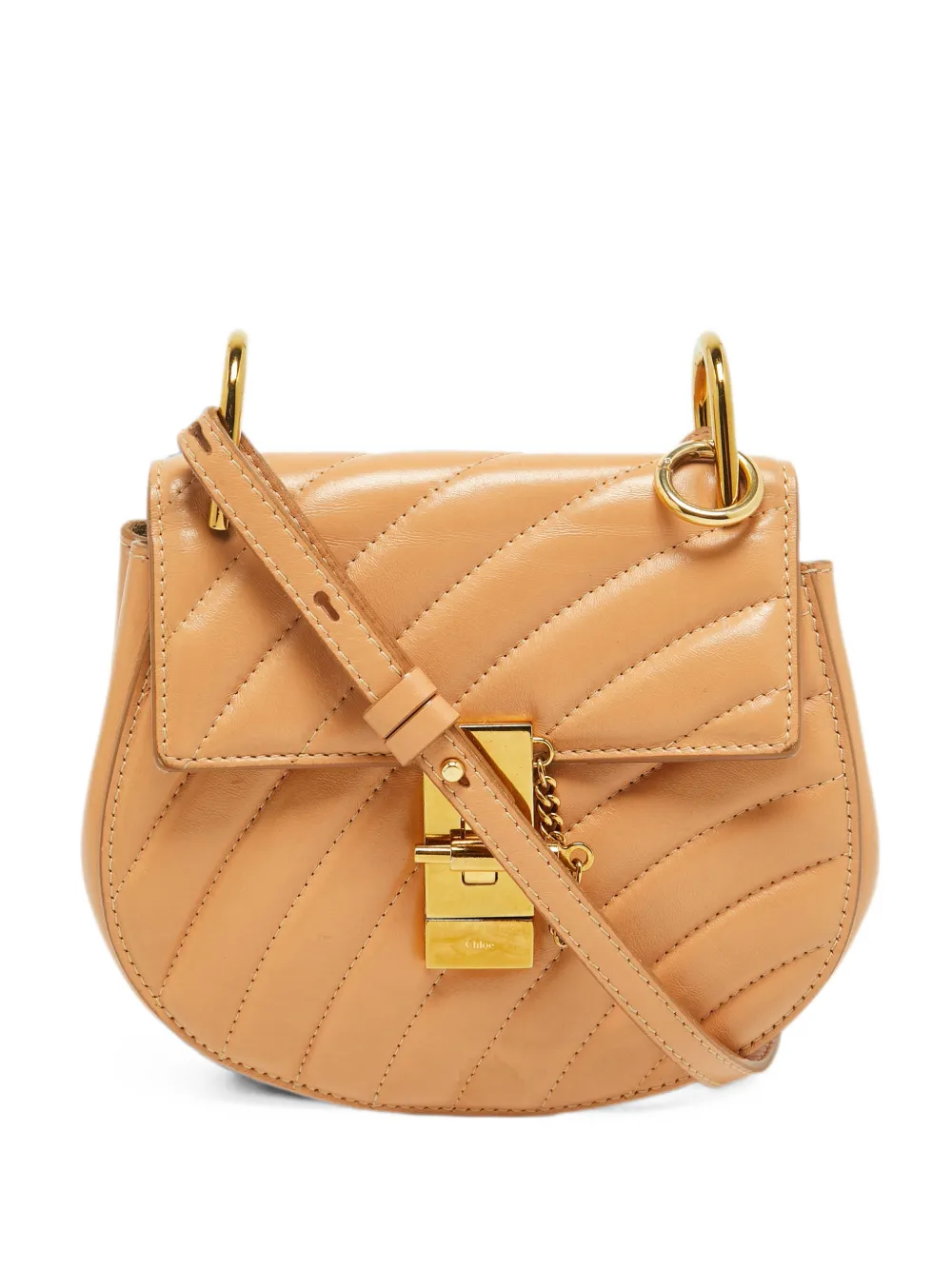 Chloé Pre-Owned Drew Bijou shoulder bag - Arancione