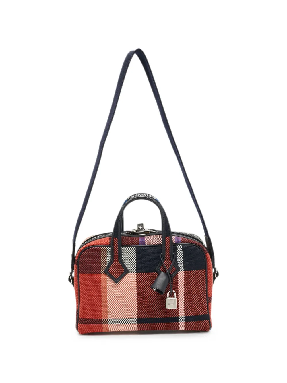 Hermès Pre-Owned 2023 mini Victoria III Fourre Tout satchel bag - Rosso
