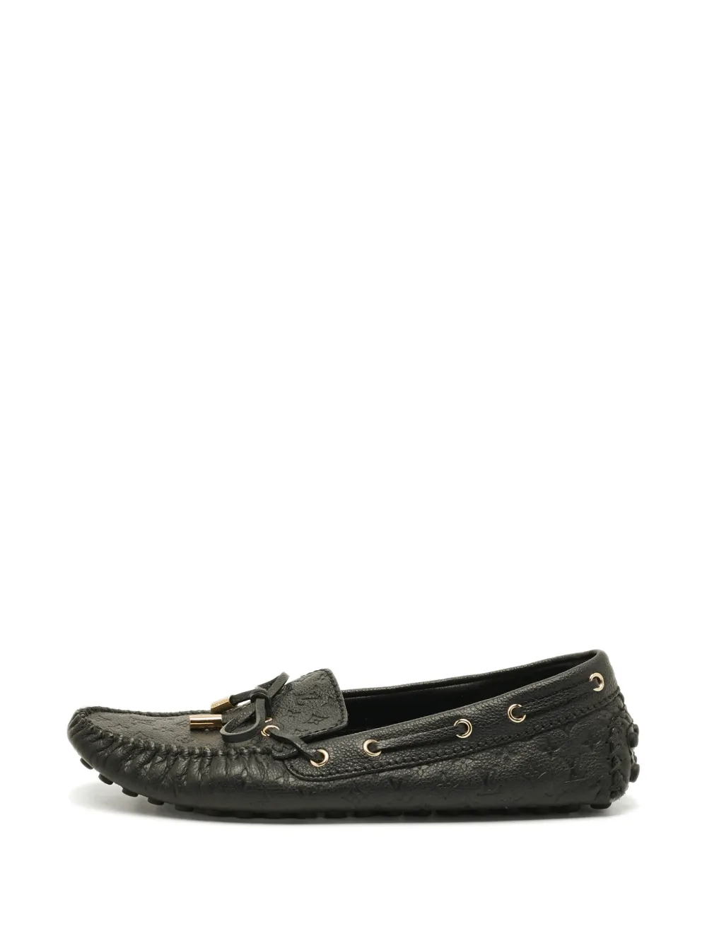 Louis Vuitton Pre-Owned Gloria Loafer mit Monogramm - Schwarz