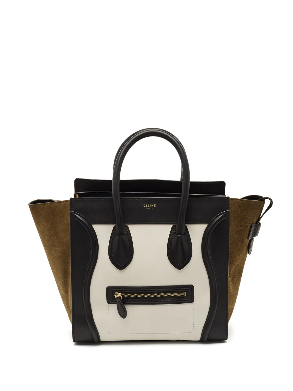 Celine Pre-Owned 2012 Mini Luggage tote bag - Toni neutri