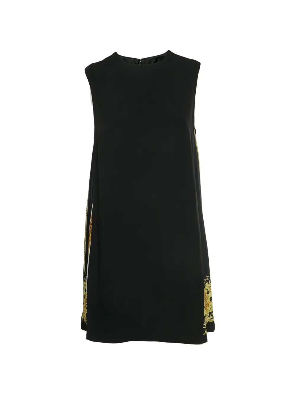 Versace Pre-Owned zip-fastening sleeveless mini dress - Nero