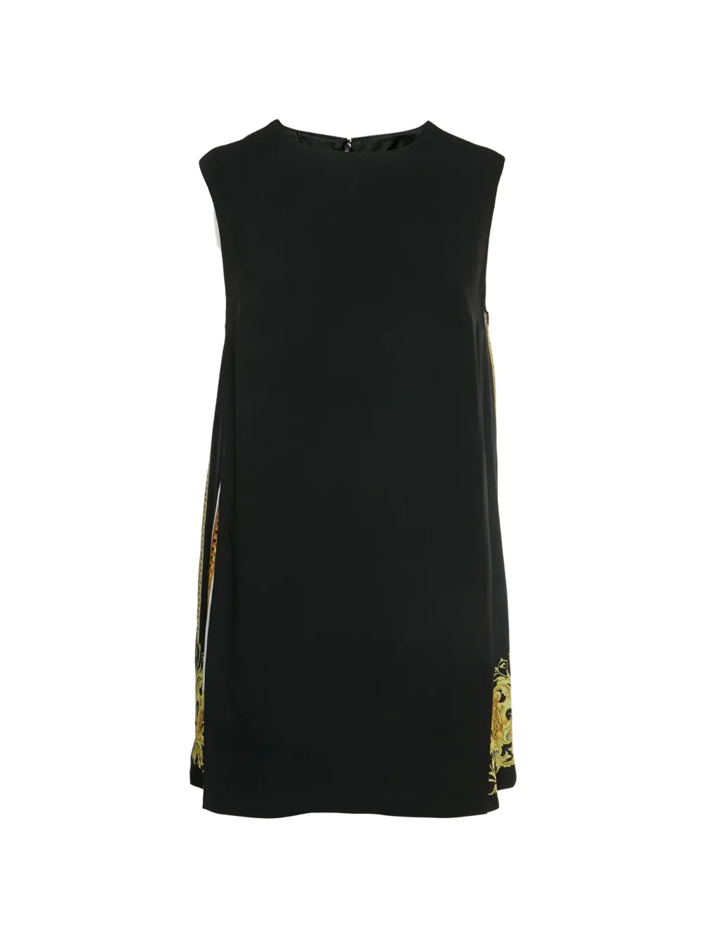 Versace Pre-Owned zip-fastening sleeveless mini dress - Nero