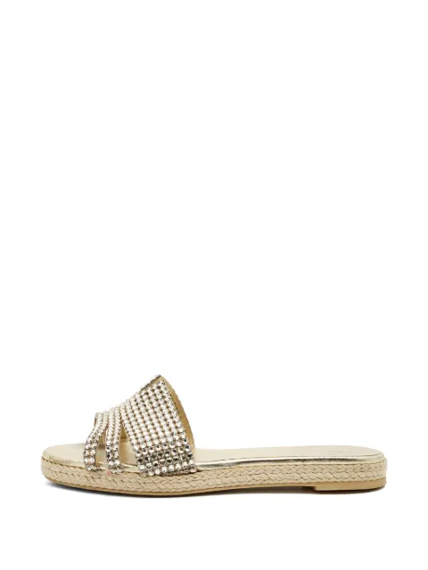 Gina crystal-embellished sandals