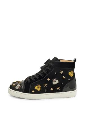 Christian Louboutin Pre-Owned Arpoador Suede Sneakers  display picture 1