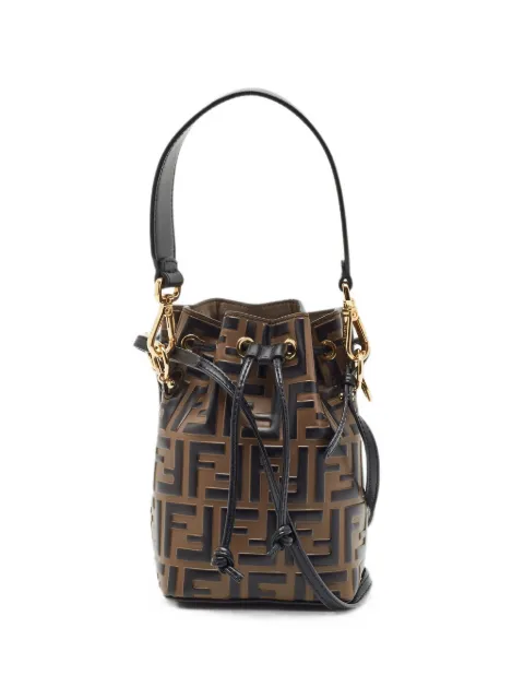 Fendi Pre-Owned 2018 XS Mon Tresor FF bucket bag
