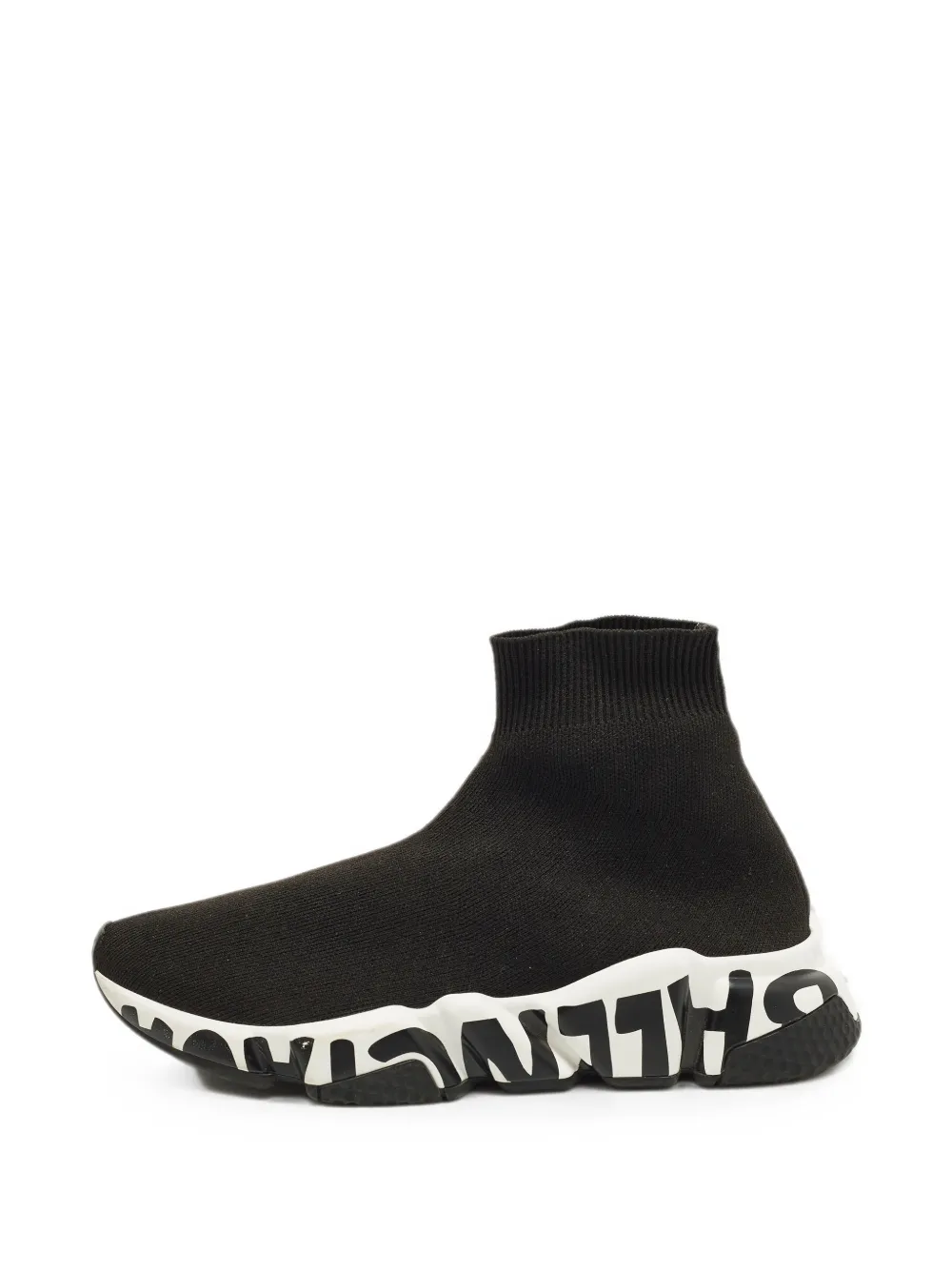 Balenciaga Pre-Owned Speed Graffiti high-top sneakers - Nero