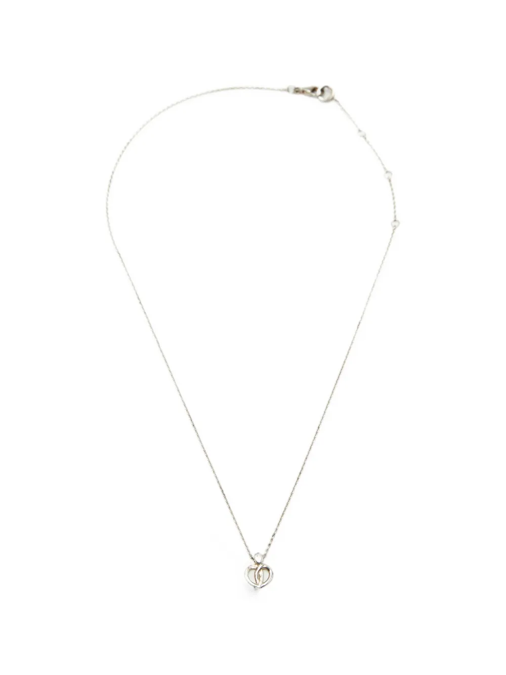 Montblanc Coeur de Petals Halskette - Silber