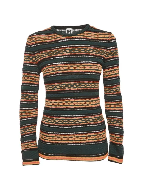 Missoni Pre-Owned top de tejido con motivo