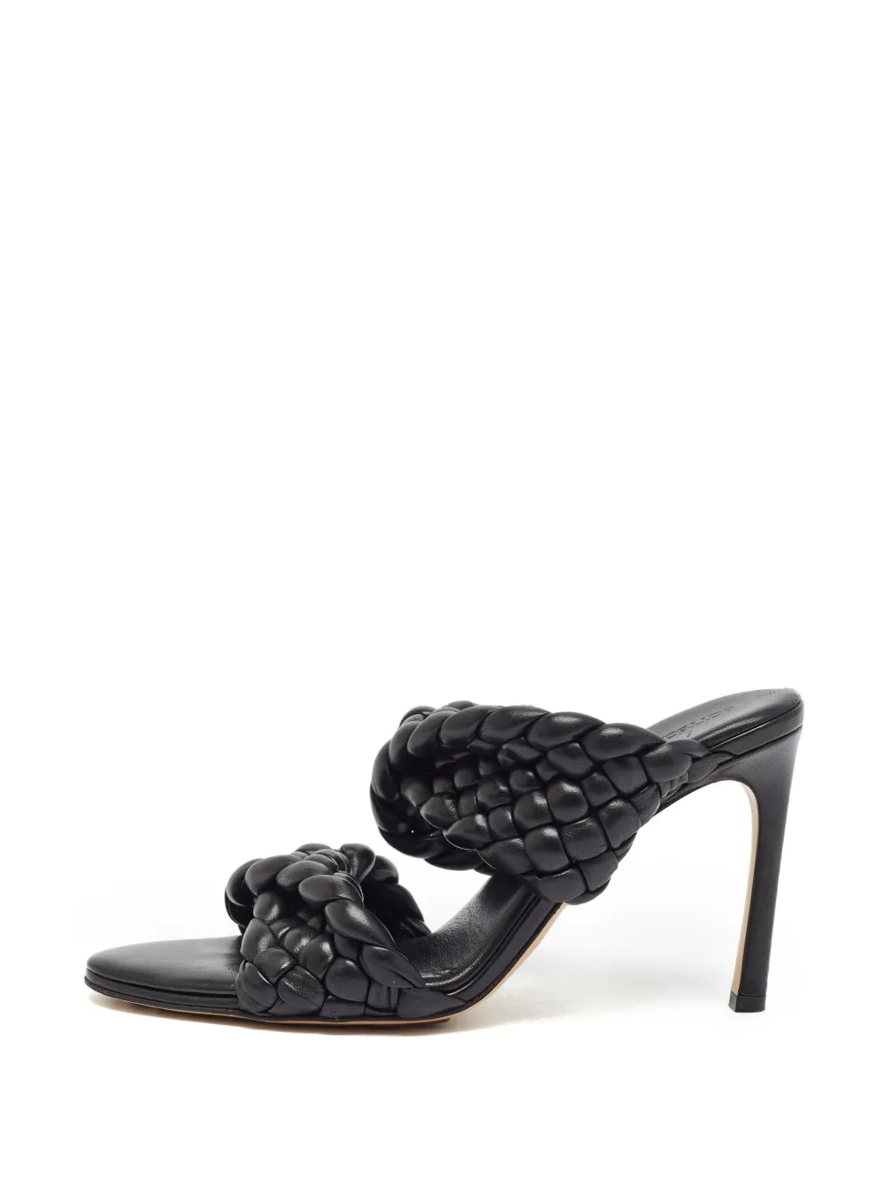Bottega Veneta Pre-Owned Curve heeled sandals - Nero