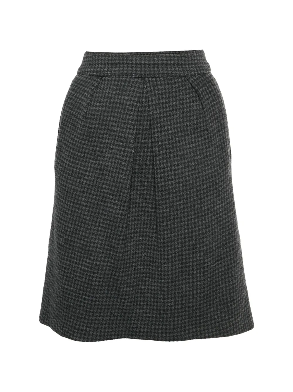 Etro Pre-Owned houndstooth-pattern mini skirt - Grigio
