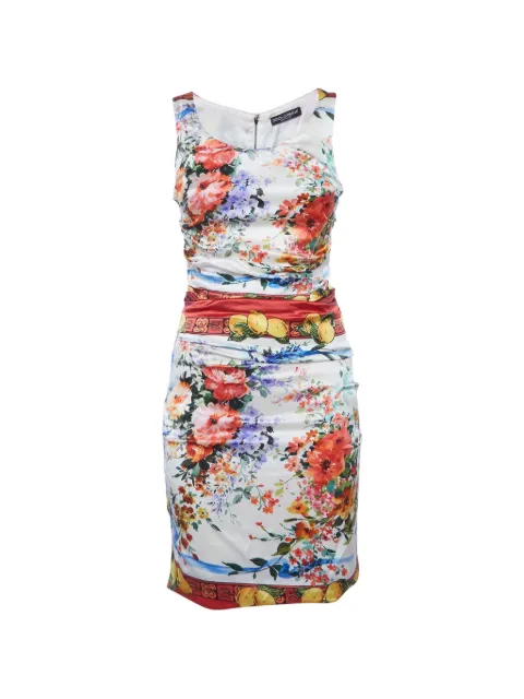 Dolce & Gabbana Pre-Owned floral-print mini dress