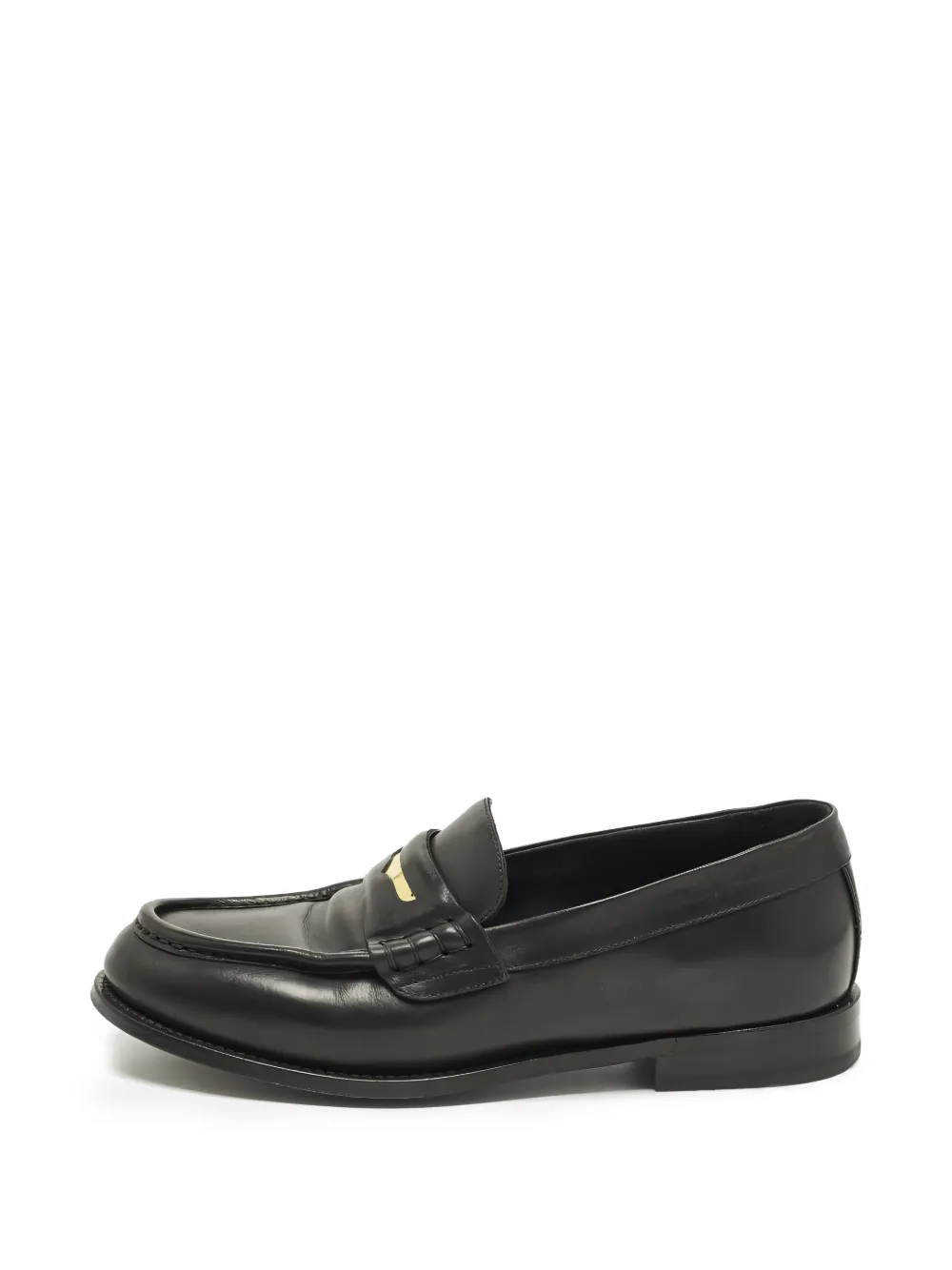 Giuseppe Zanotti Vintage metal-bar loafers - Nero