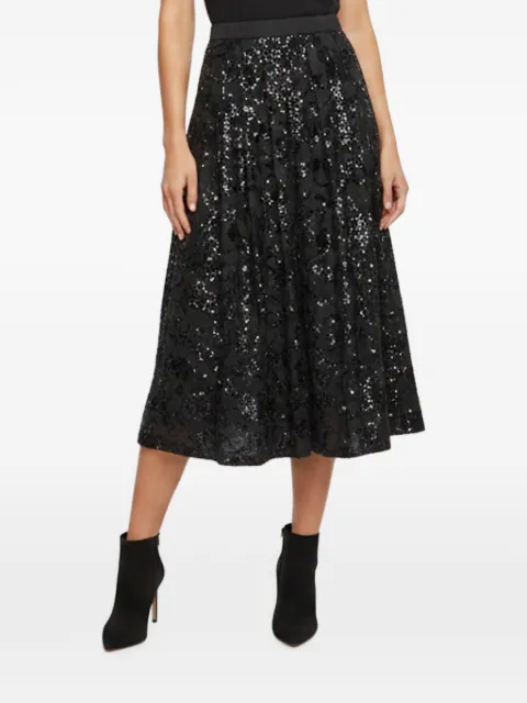 Weekend Max Mara midi nederdel med pailletter og A-snit