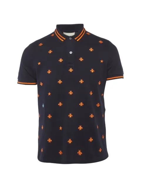 Gucci Pre-Owned embroidered polo shirt