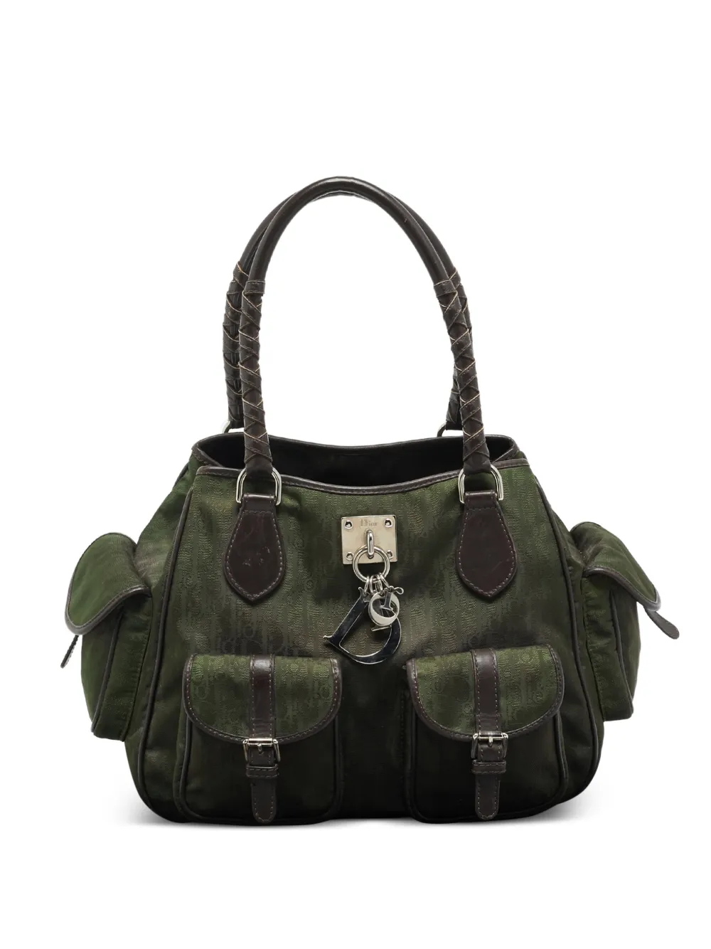 Christian Dior Pre-Owned 2007 Diorissimo multipocket tote bag - Green