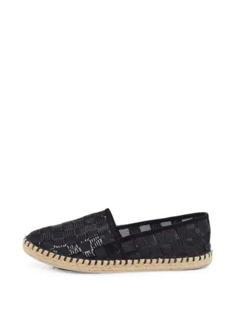 Louis Vuitton Pre-Owned Damier Mesh-Espadrilles
