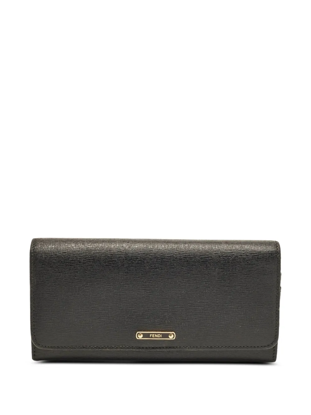Fendi Pre-Owned 2013 flap continental wallet - Schwarz