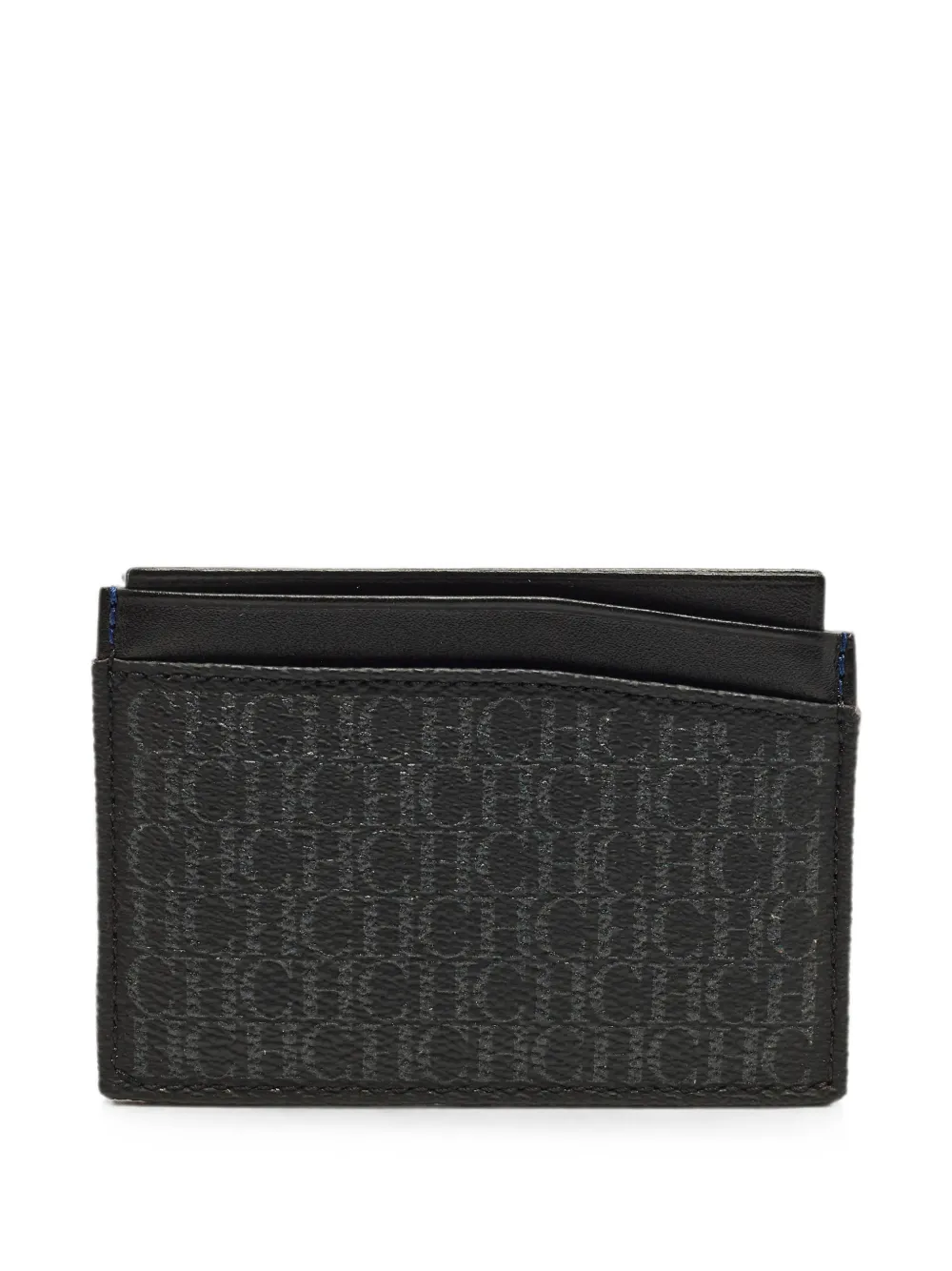 Carolina Herrera Vintage Monogram card holder - Nero