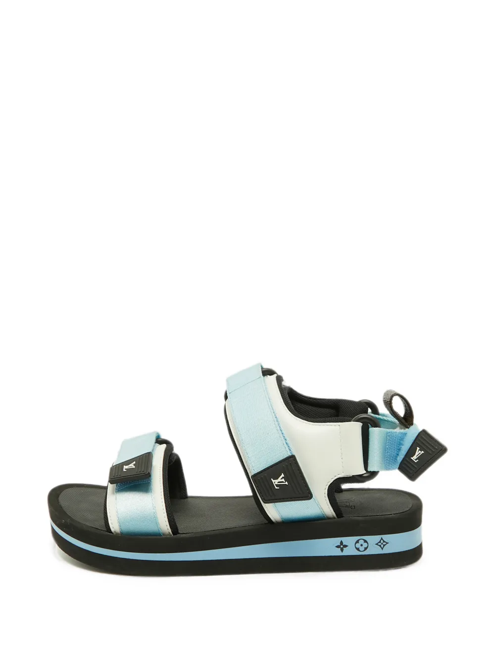 Louis Vuitton Pre-Owned Sandali Arcade con strappo - Blu