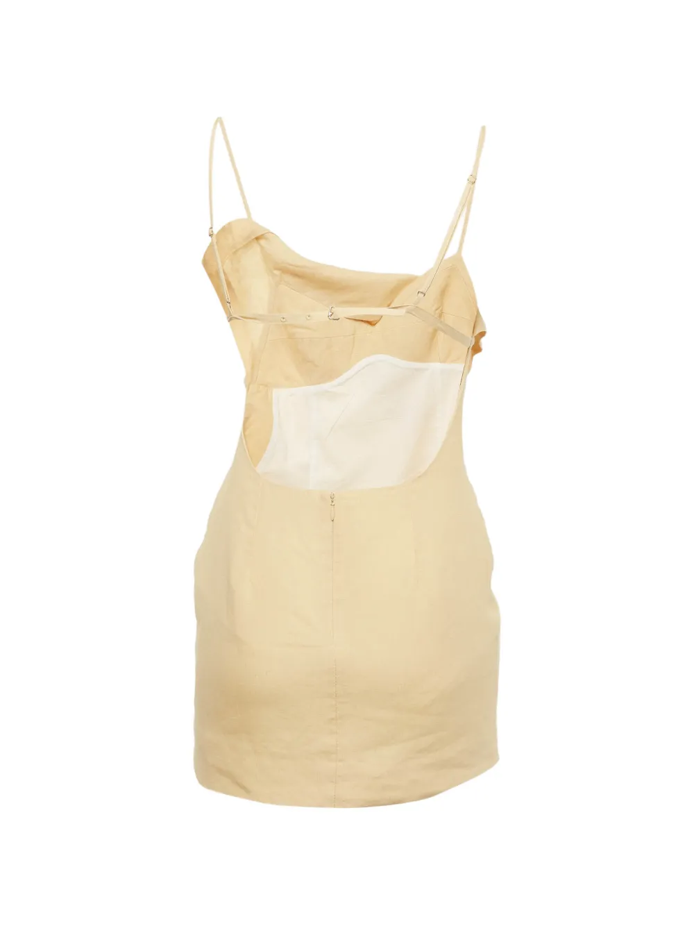 backless jacquemus dress Pre-Owned L'amour Mini | Neutrals gigi jacquemus dress