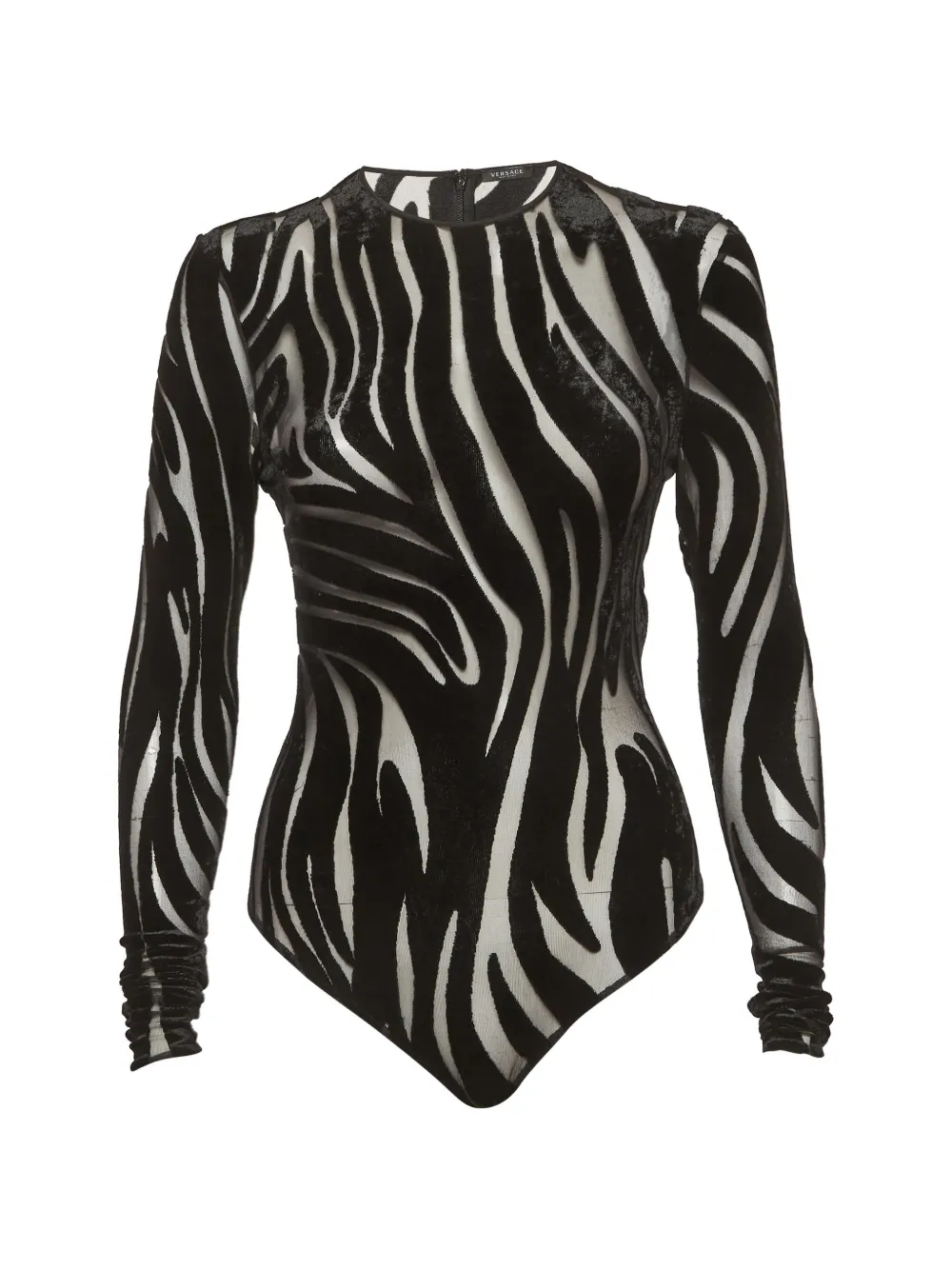 Versace Pre-Owned patterned bodysuit - Nero