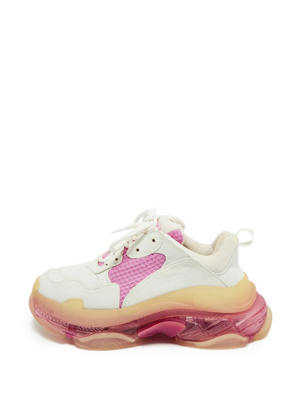 Balenciaga Pre-Owned Triple S lace-up sneakers - Weiß