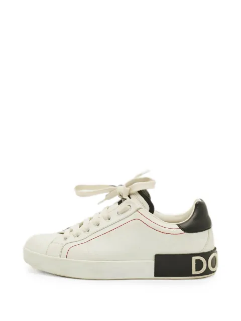 Dolce & Gabbana Pre-Owned Portofino low-top sneakers
